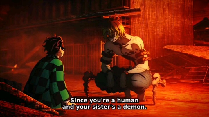When Tanjiro Almost Defeat to Gyutaro