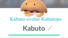 Kabuto evolui para Kabutops