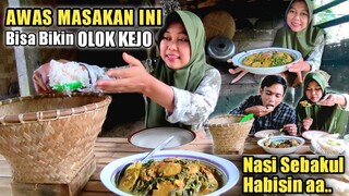 Ini Enak,. Tanpa Minyak‼️ Masak Daun Singkong dan Jengkol Bisa Senikmat Ini, Masakan Kampung