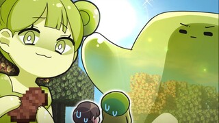 【拟人化】苦力怕：我要炸了！苦力怕VS史莱姆丨我的世界拟人动画