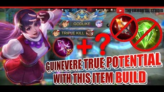 GUINEVERE TRUE POTENTIAL WITH THIS BUILD | TUTORIAL + TIPS AND TRICKS | EPIC SKIN GIVE AWAY | MLBB