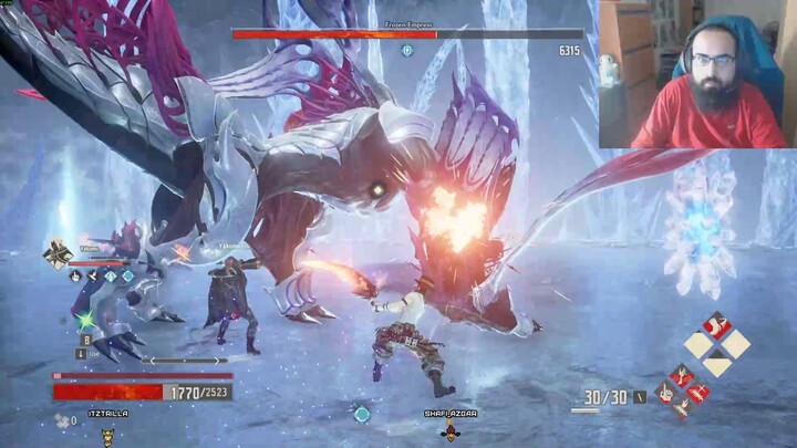 Frozen Empress - Code Vein: Celestial Ice Prison