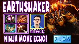 Miracle Earthshaker Midlane Highlights Gameplay 28 KILLS | NINJA MOVE ECHO! | Trend Expo TV