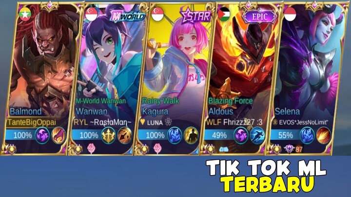TIK TOK ML 2022 TERBARU KEREN VIRAL DAN LUCU - TIK TOK MOBILE LEGENDS PART 149