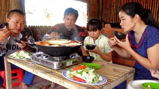 Ngon hết sảy với món Lẩu Cua Bầu cá thác lác | ATCL T243