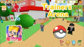 New Game: Trainers Arena 😲 ( Pokemon ) - Blockman GO BETA