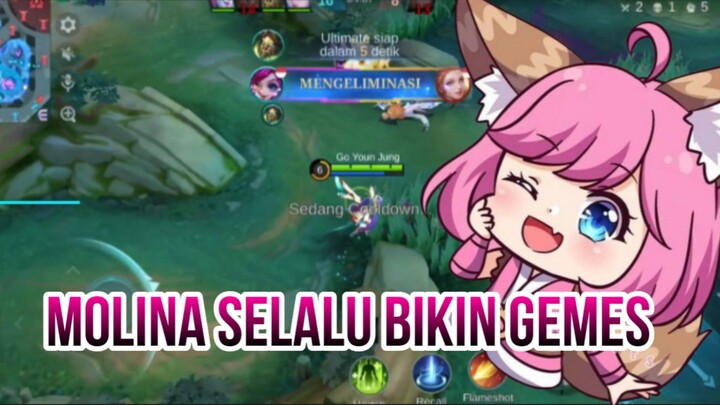 MOLINA SELALU BIKIN GEMES