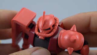 [Comment on the head and foot] I have been waiting for this foot for five years! Bandai HGUC New Cha