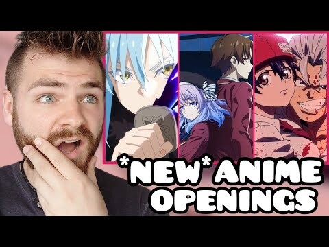 First Time Reacting to *NEW* ANIME OPENINGS | 2024 APRIL EDITION | ANIME REACTION!