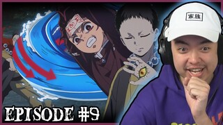 TANJIRO VS THE ARROW DEMON AND TEMARI DEMON!! || Demon Slayer: Kimetsu no Yaiba Episode 9 Reaction