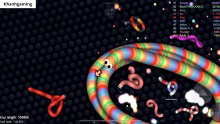 Slither.io A.I. 200,000+ Score Epic Slitherio Gameplay #92 10