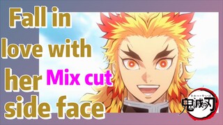 [Demon Slayer]  Mix Cut | Fall in love with her side face