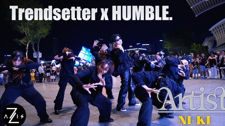【Z‑Axis Dance Crew】Keselarasan yang luar biasa! Marathon satu-take merekonstruksi tarian Enhypen Nik
