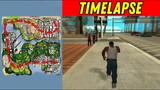 Walk Across The Map Timelapse | GTA SA