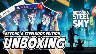 Beyond a Steel Sky (Beyond Steelbook Edition) (PS4/PS5/Switch) Unboxing