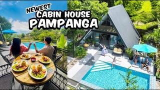 NEWEST CABIN HOUSE with POOL in Mexico Pampanga at The Cabin by Oliva's Resort and Villas