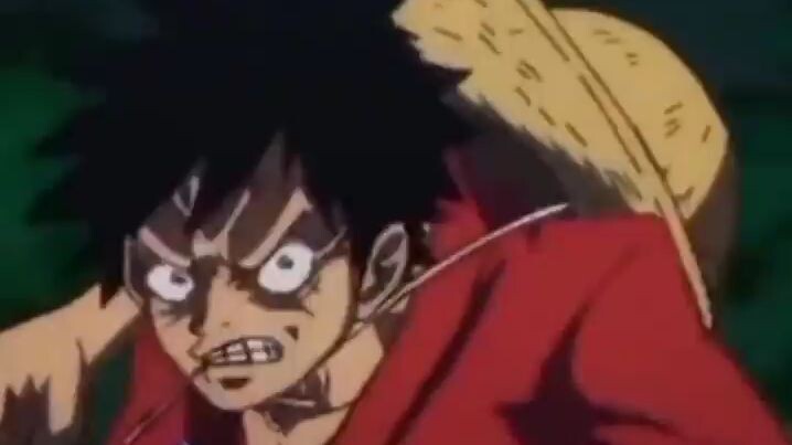 kemarahan luffy