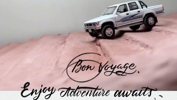 1/64TLV Toyota Hilux Tuituile released a wave of buyer shows. I have to admire Taotao's video produc