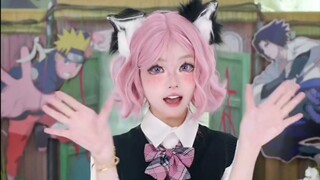 "Kelas Pelatihan Konoha" Rambut Merah Muda Lai poke poke poke