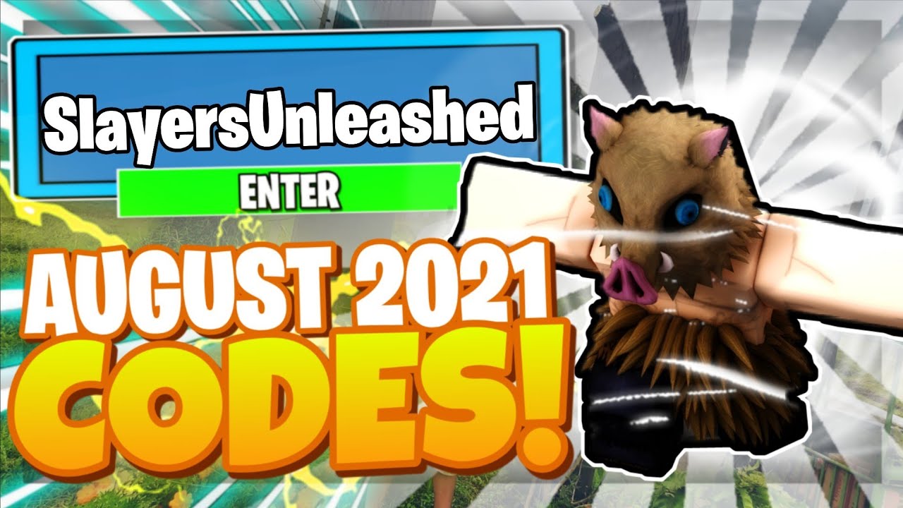 ALL SLAYERS UNLEASHED CODES! (July 2021)