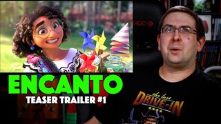 REACTION! Encanto Teaser Trailer #1 - Stephanie Beatriz Movie 2021