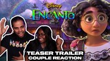 Colombiaaaa! - Couple Reacts to Disney's Encanto - Official Teaser Trailer Reaction