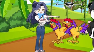 Một nhóm gồm hai người đã sống sót giữa nơi hoang dã. Tôi đặt một cái bẫy dây để bắt chim trĩ, nhưng