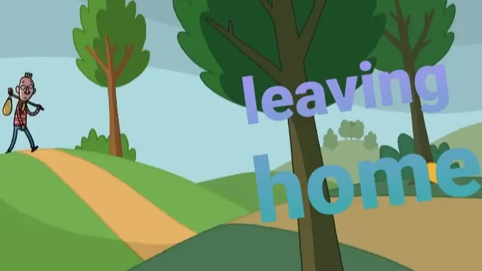 Leaving Home | Funny cartoons - Bilibili