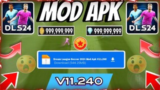 Dream League Soccer 2024 MOD APK v11.240 Gameplay - DLS 2024 MOD MENU APK (Infinity Diamonds Coins)