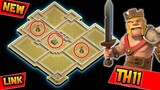 NEW TH11 WAR BASE WITH LINK REPLAY PROOF | ANTI ZAP WITCHES & E-DRAGS & ZAP DRAGS | CLASH OF CLANS