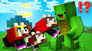 How JJ Family BECOME a DOGS And Mikey SAVE THEM ? - (Maizen)
