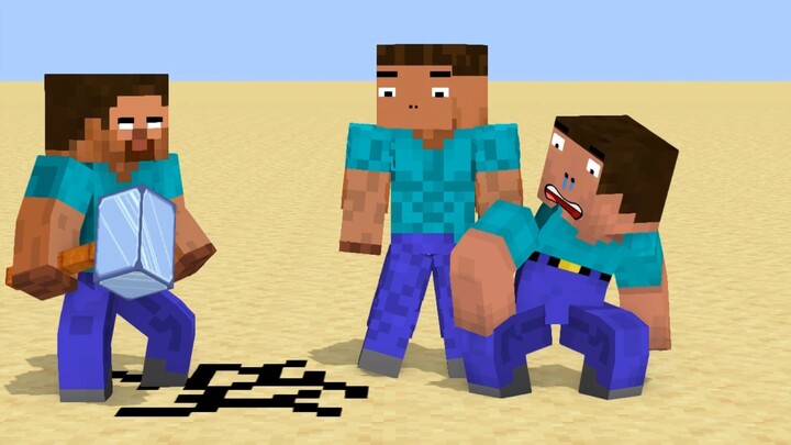 Herobrine Teaches A Unique Way To Jump Higher