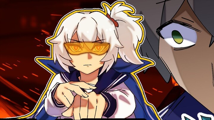 [Zero Zone] What if Zero Zone is a school? No. 11 directly transforms into the Flame Pillar!