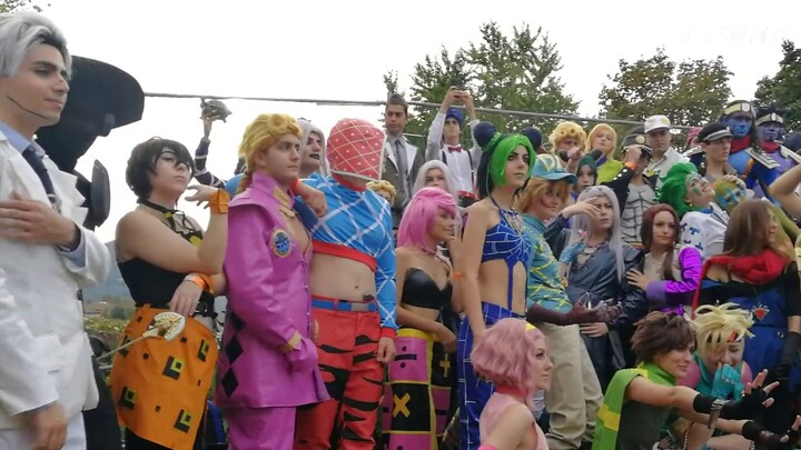 【JOJO】Real shots of the JO Chef cosplay collection at the 2019 Lucca Comic Con in Italy (Part 1)