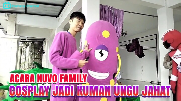 COSPLAY JADI KUMAN DI ACARA SABUN NUV0 FAMILY BERSAMA KAPTEN NUVO