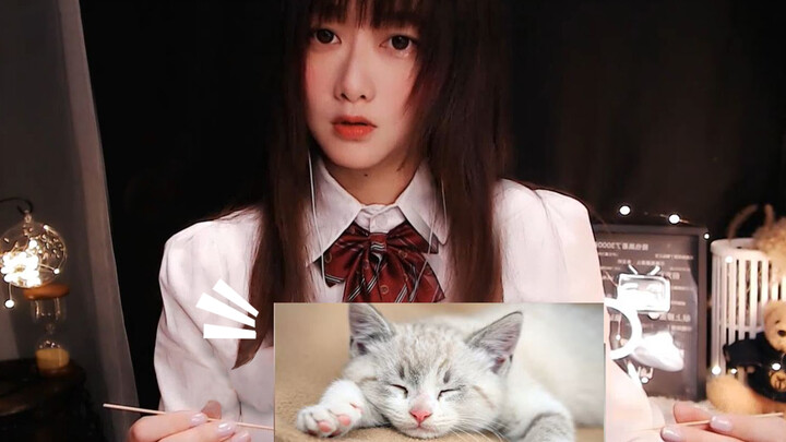 [ASMR] Korek telinga kucing yang begitu ajaib!