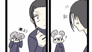 Dubbing for the meme: The daily life of a childish ghost at Jujutsu High School. Oh no! A mouse got 