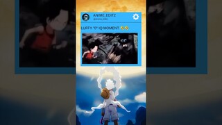 LUFFY'S IQ LEVEL IS JUST SOOO LOW