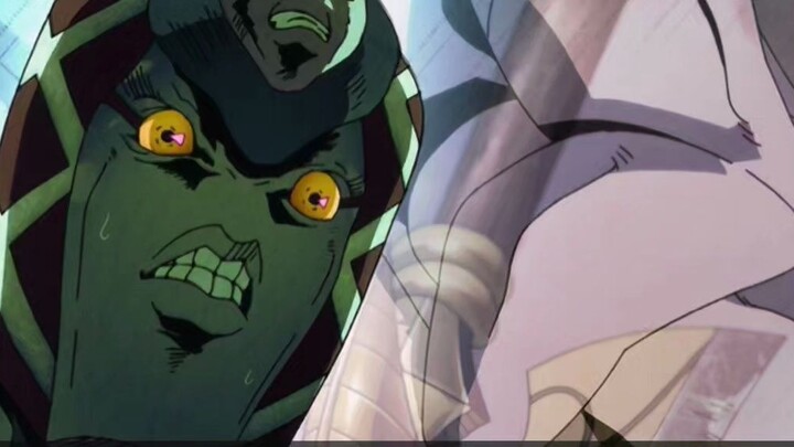 List of JOJO's ugliest stand (Part 1), top facial expression "King of Crimson"