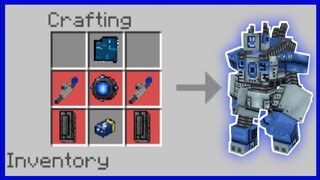 Wow Ada Robot Canggih Di Minecraft !! | MECHA CRAFT Addon