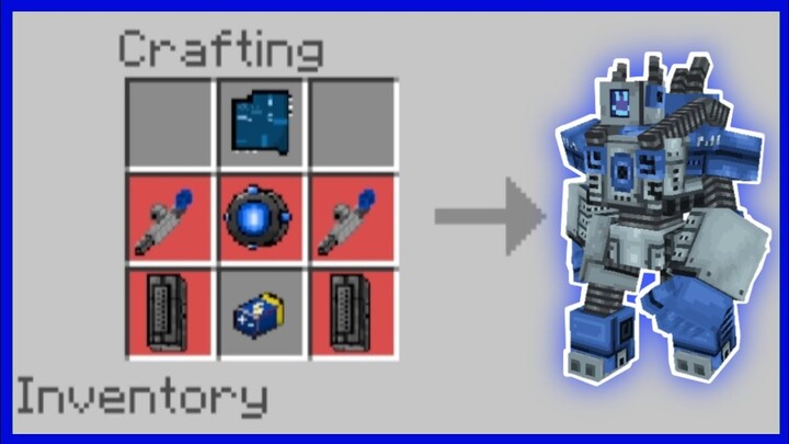 Wow Ada Robot Canggih Di Minecraft !! | MECHA CRAFT Addon