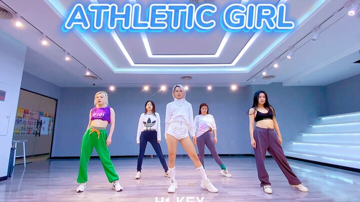 【H1-KEY】健身风新女团出道单曲Athletic Girl舞蹈速翻！！