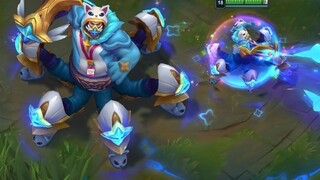 Urgot Vệ Binh Tinh Tú: Thực sự đã ra ngoài rồi! Khiên cầu vồng, hiệu ứng đặc biệt mộng mơ, một thứ k