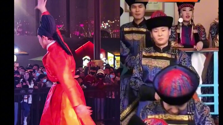 Vũ đạo người Buryat ở Nga so sánh với vũ đạo người Hán