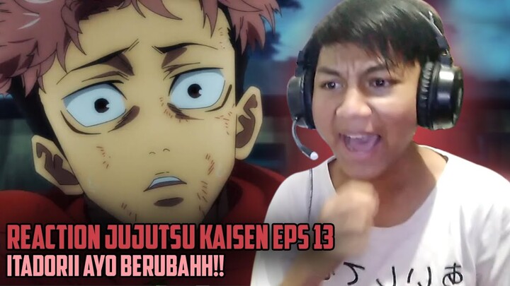 ITADORI BUNUH ORANG!!! - REACTION JUJUTSU KAISEN EPS 13 INDONESIA