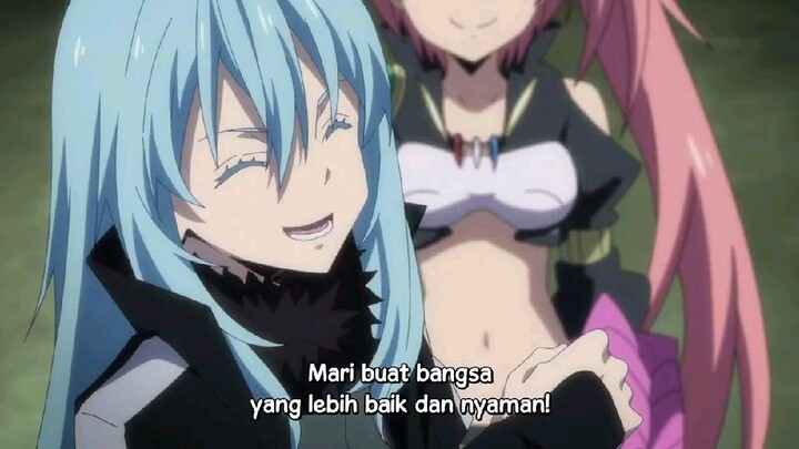 Tensura, Rimuru vs clayman season 2, part 7 sub indo