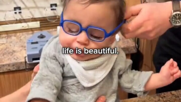 Baby’s First Clear Look at the World