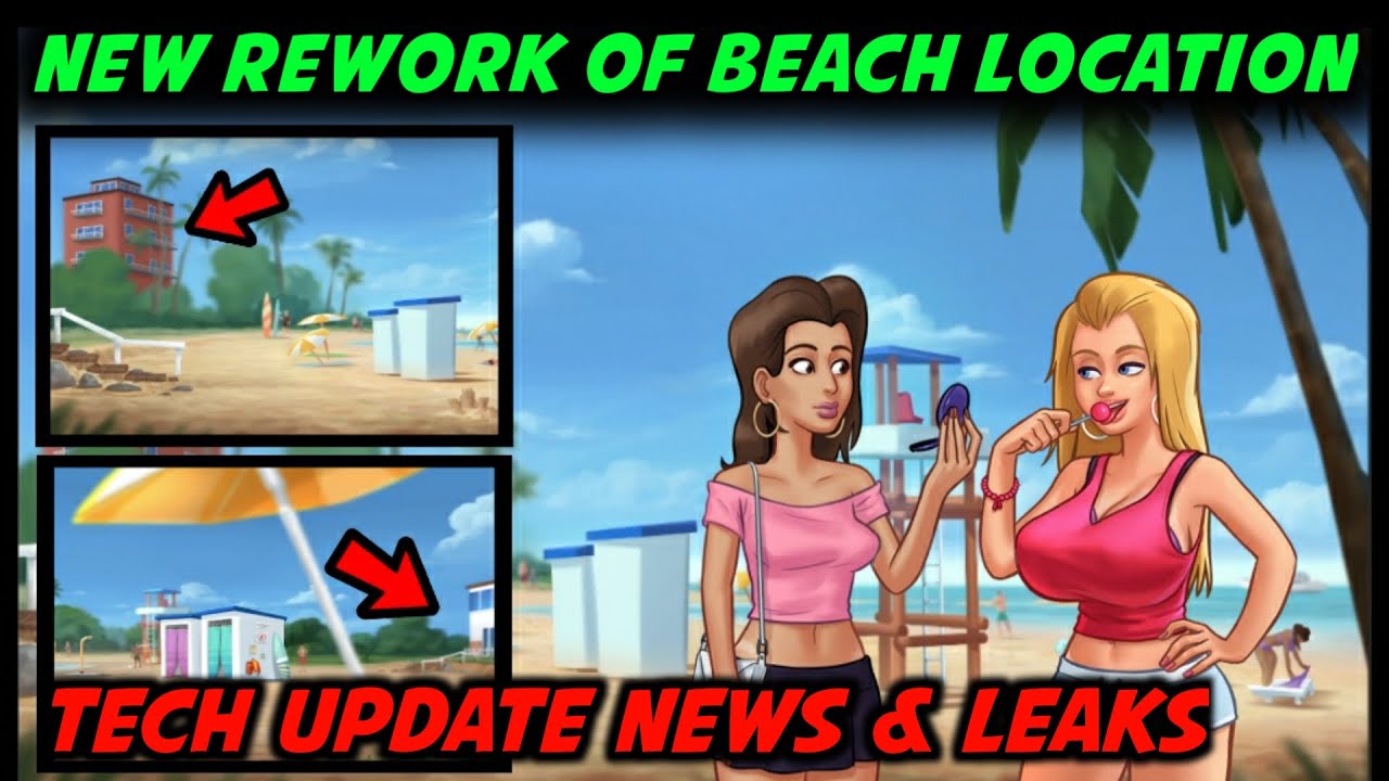 NEW REWORK OF BEACH LOCATION FOR SUMMERTIME SAGA TECH UPDATE 🔥 STS TECH  UPDATE RELEASE DATE & LEAKS - BiliBili