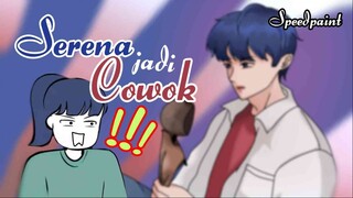 Begini jadinya kalau Serena jadi Cowok | Serena versi Cowok | Speedpaint