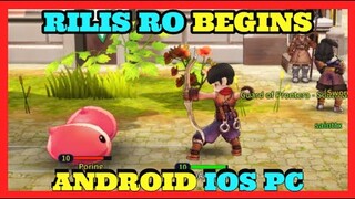 RiLiS NOW, BURUAN MAiN SEKARANG - RAGNAROK BEGiNS MOBILE GLOBAL